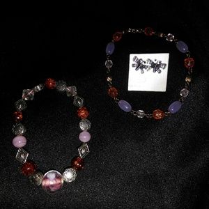 Handmade Beaded Bracelets Set